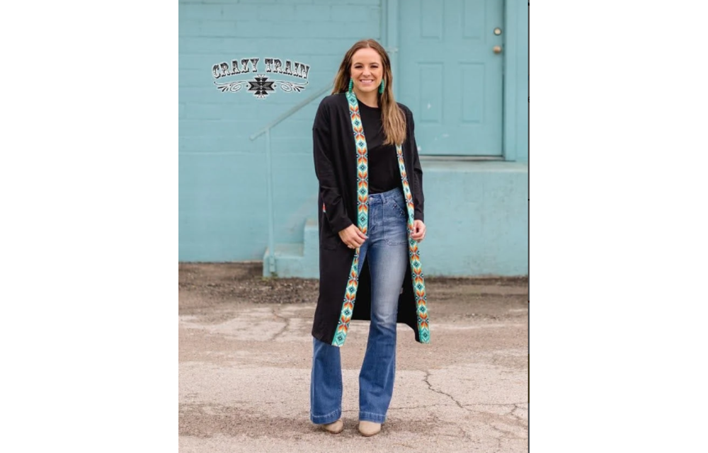 CRAZY TRAIN THE DUTTON CARDIGAN C5 