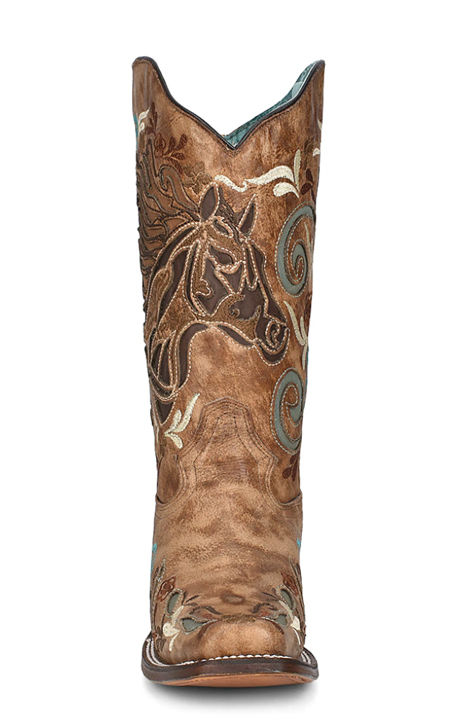 CORRAL IRIDESCENT HORSE INLAY A4266 Corral Western Wear