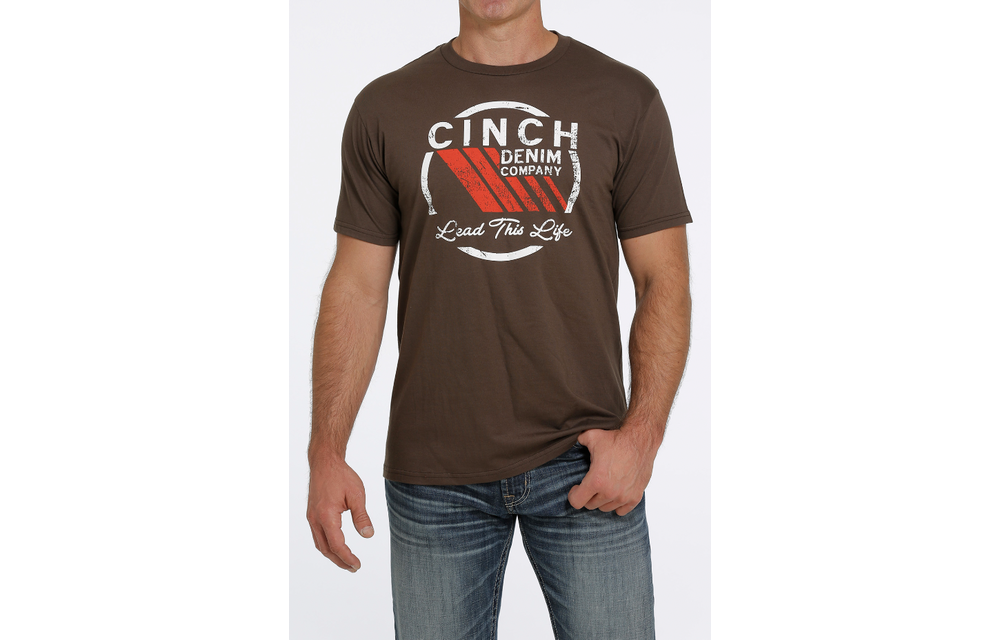 Men's Brown Graphic Tees