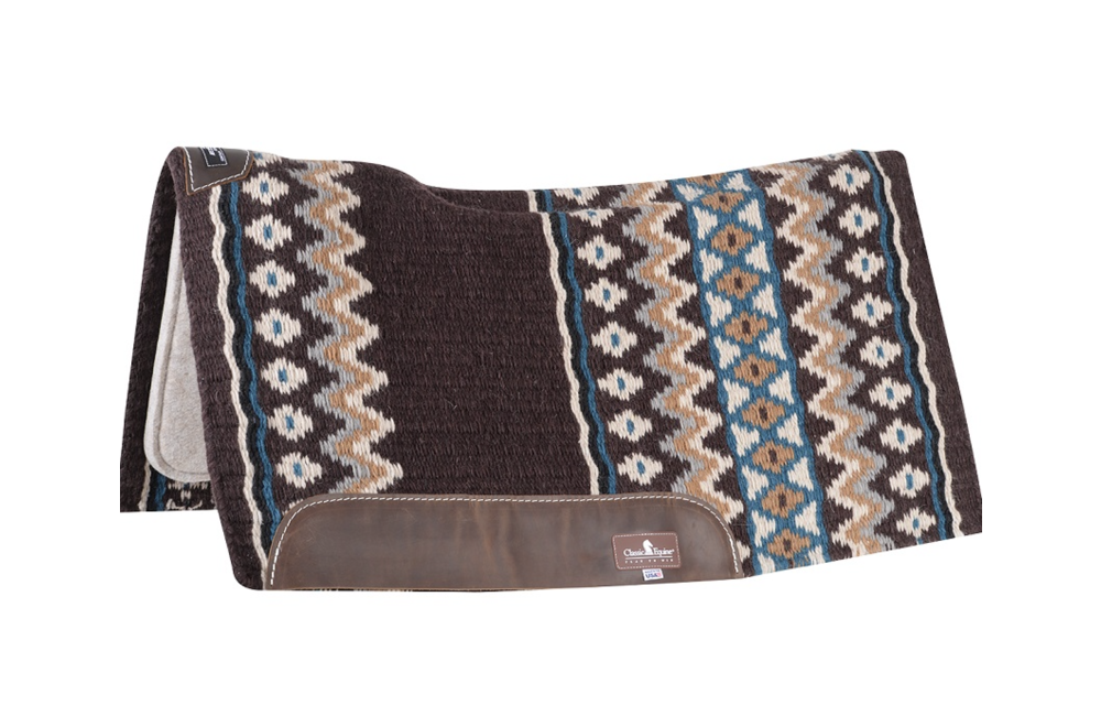 Classic Equine ESP Contour 3/4 Wool Top Pad- Western Tack