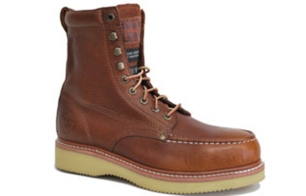 WORK ZONE BRN STEEL TOE S834 Corral Western Wear