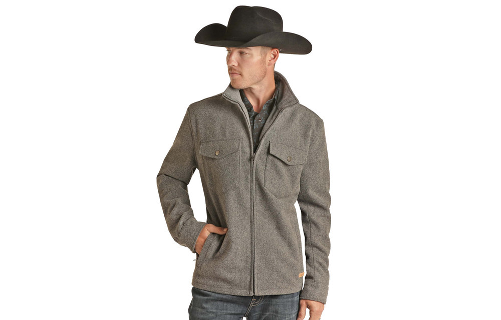 POWDER RIVER CHARC WOOL JKT PRMO92RZZA 