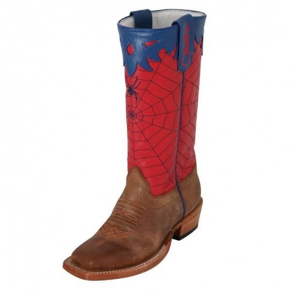 spiderman cowboy boots