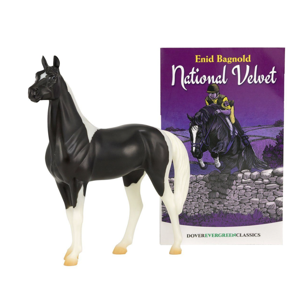 Breyer National Velvet Horse and Book 6180 Corral Western Wear