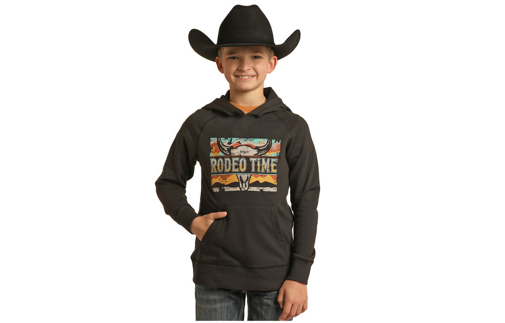 Rock & Roll Cowboy Dale Brisby Black Men's Hoodie