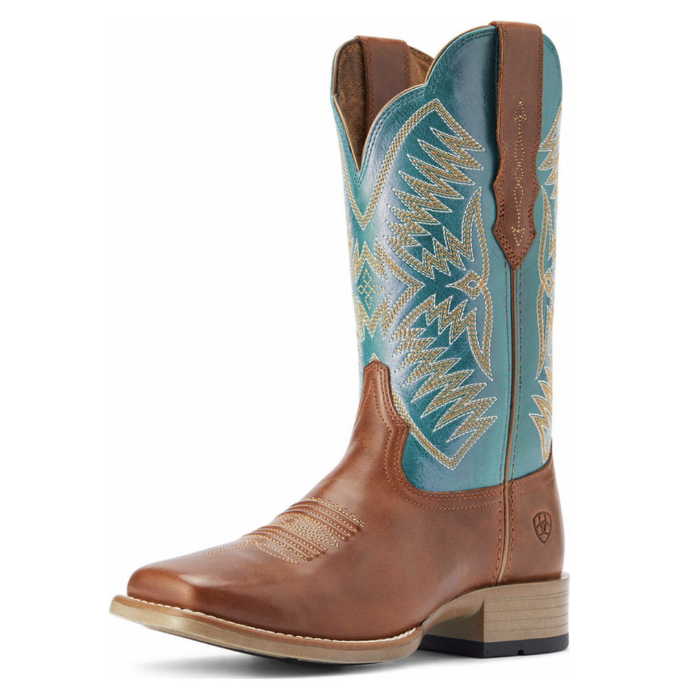Ariat Women's Odessa Stretchfit Turquoise Boots 10042387 Corral