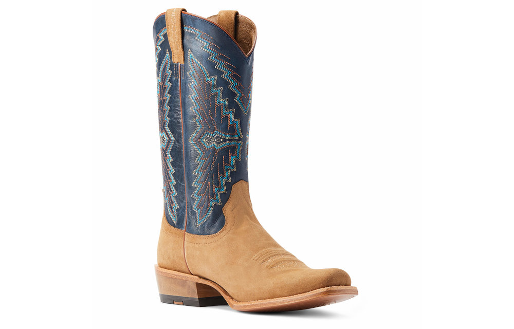 Ariat Men's Futurity Dijon/Navy Boot 10044499 Corral Western Wear