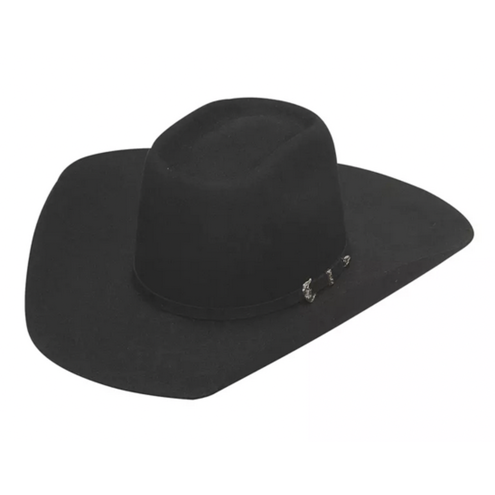 Twister 3X Rowdy Blk Hat t7535001 - Corral Western Wear