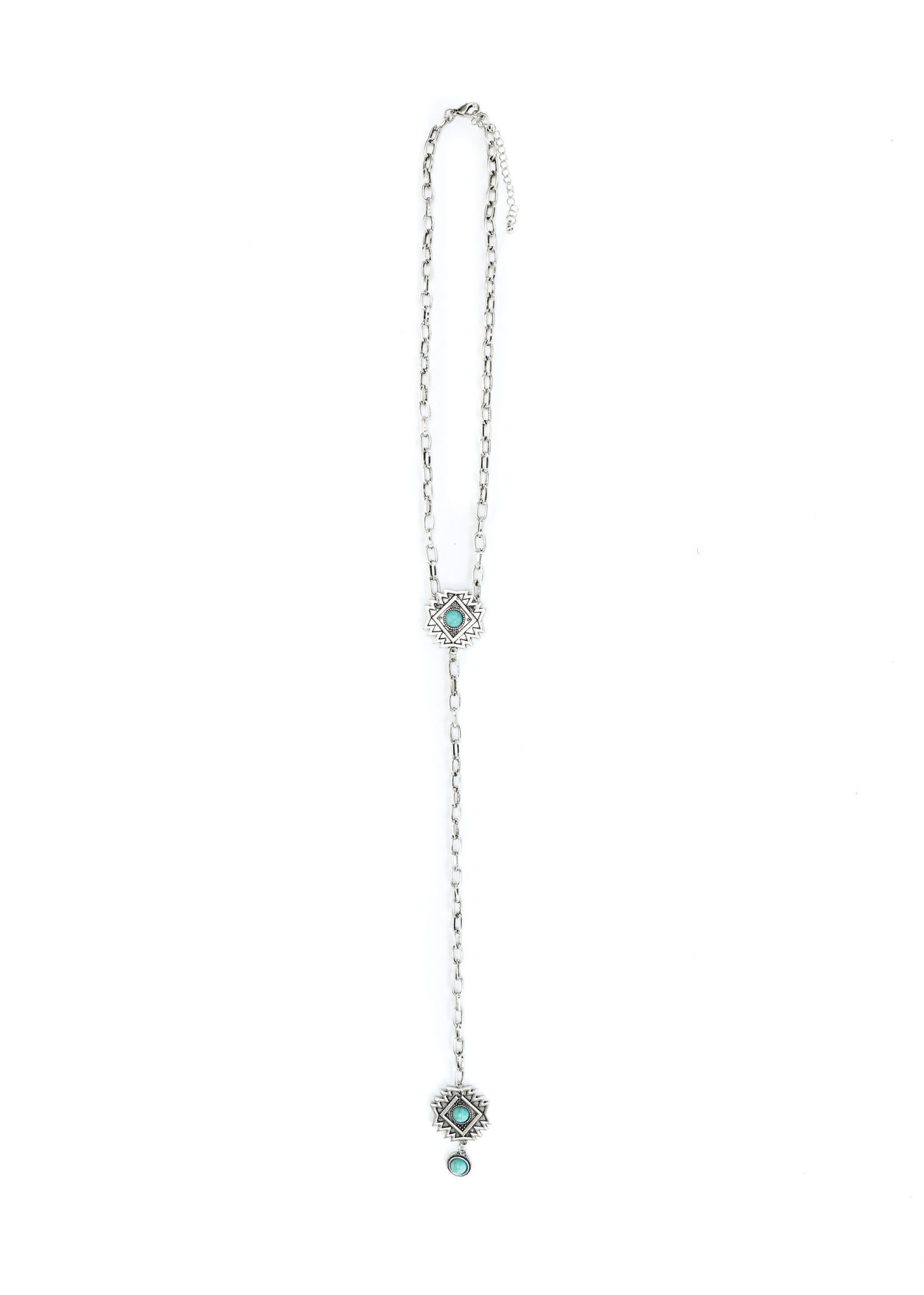 WEST CO TAIL SILVER CHAIN AZTEC N1278 Corral Western Wear