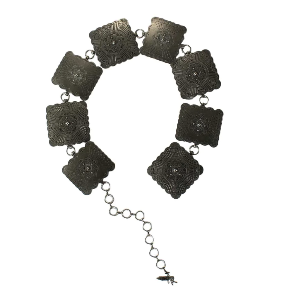 Angel Ranch Square Concho Belt D140004036 Corral Western Wear