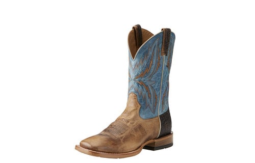 Ariat Arena Rebound Western Boots - Men's Wide Square Toe Leather Boot