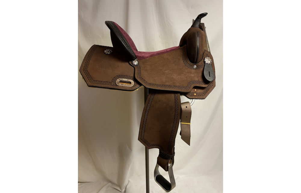 High Horse 15" Lindale Barrel Saddle SP6228050C051 Corral Western Wear