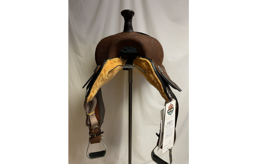 High Horse Leona Turq Barrel Saddle 6230T40505 Corral Western Wear