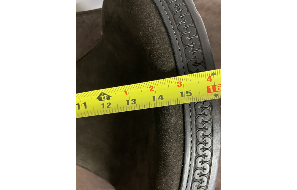 High Horse Madison Choc Barrel Saddle 6229N45C05 Corral Western Wear