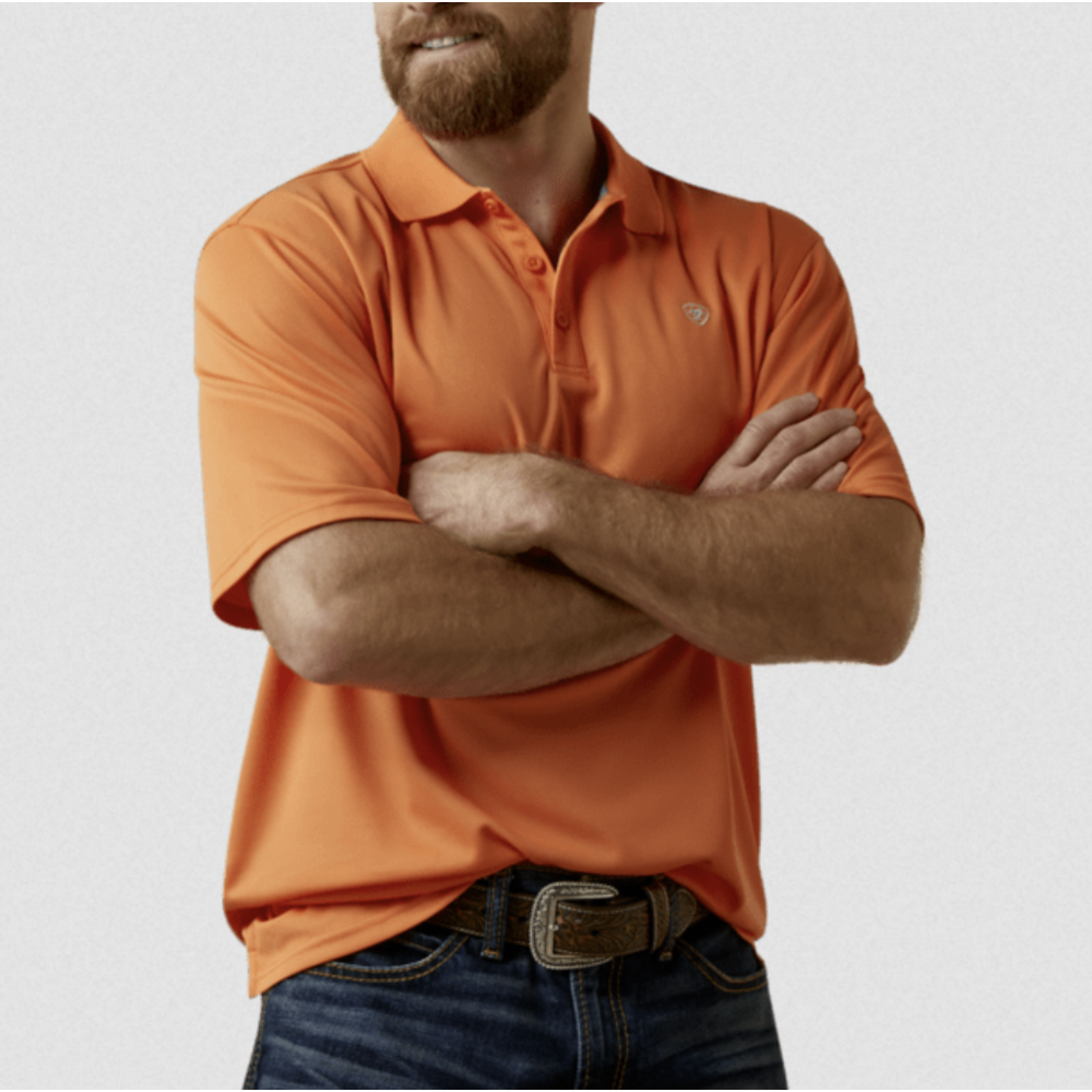 Ariat Tek Short-Sleeve Polo for Men