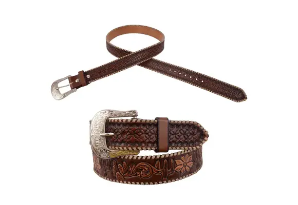 BLACK BRAIDED LEATHER RANGER BELT – Corral Western Wear