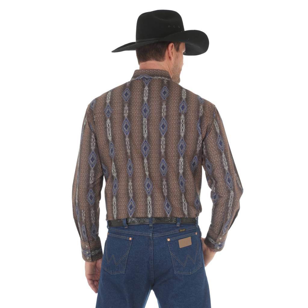 Wrangler Men's Wrangler Checotah Snap Front Shirt MC1225M | Corral ...