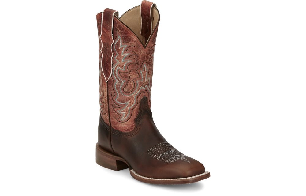 JUSTIN DUSTY BRN OR AQ7020 Corral Western Wear