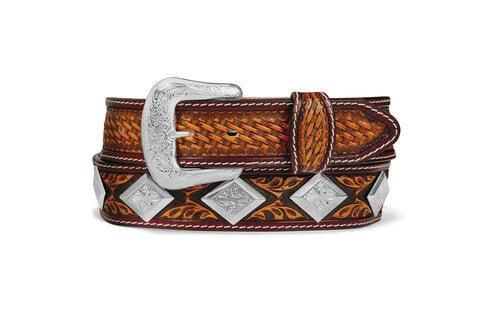 Pinto Brown Belt For Men  Tony Lama – Botines Charros LLC