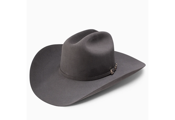 Resistol George Strait Collection City Limits 6X Fur Felt Western Hat -  Chocolate Brown Cowboy & Western Hats