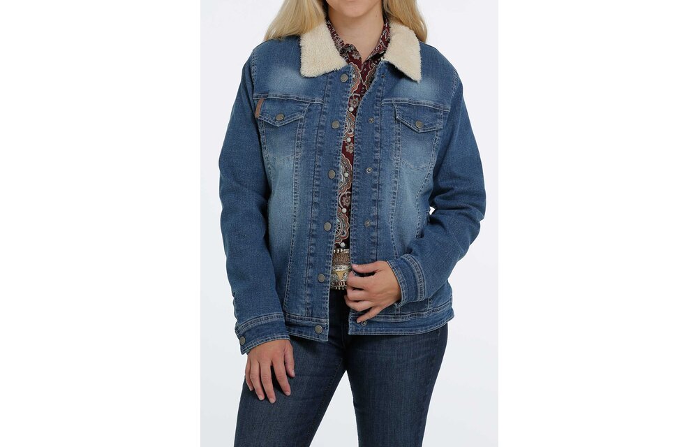 Women's Denim Trucker Jacket, Women's Coats & Jackets