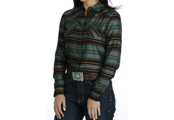 Cruel Girl Women's Lace Western Long Sleeve Shirt