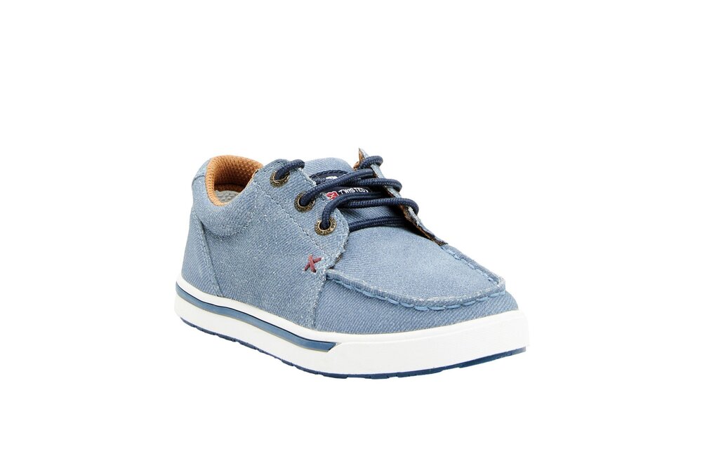 Wrangler Wrangler Youth Denim Blue Kicks Shoes