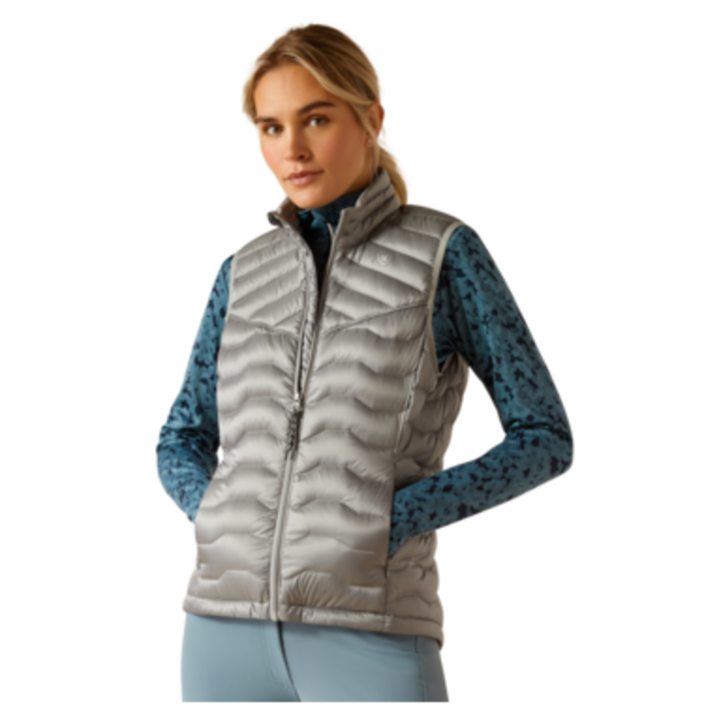 Ariat gray vest best sale
