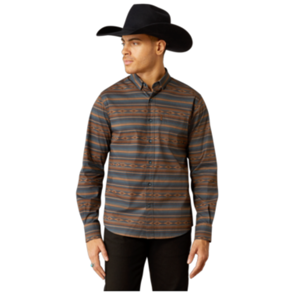 ARIAT MAYOR LS BUT TURQUOISE 10054061 Corral Western Wear