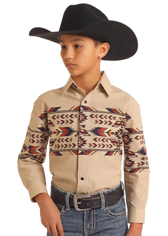 ROCK & ROLL THUNDERBIRD LS SNAP SBN2S05595 - Corral Western Wear