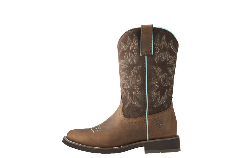 ARIAT DELILAH ROUND TOE BROWN 10021457 Corral Western Wear