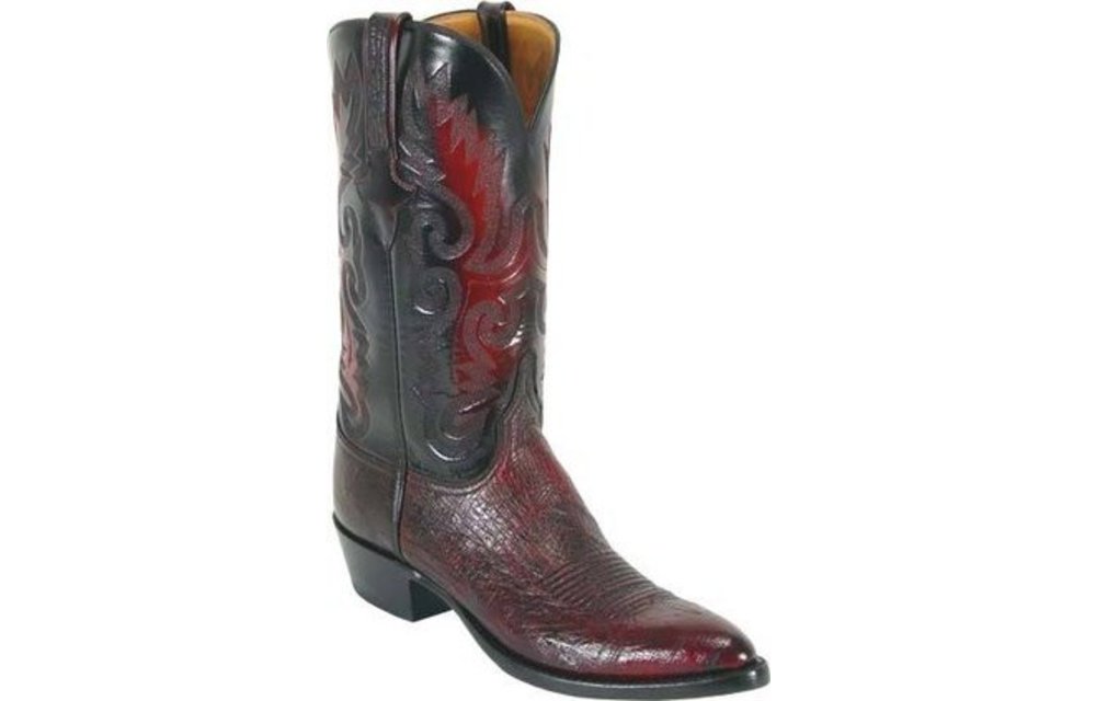 lucchese black cherry