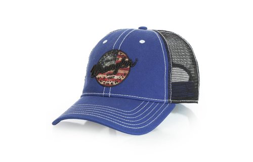 Youth Light Blue American Flag Hat