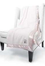 Little Giraffe Chenille Throw Pink 45"x59"