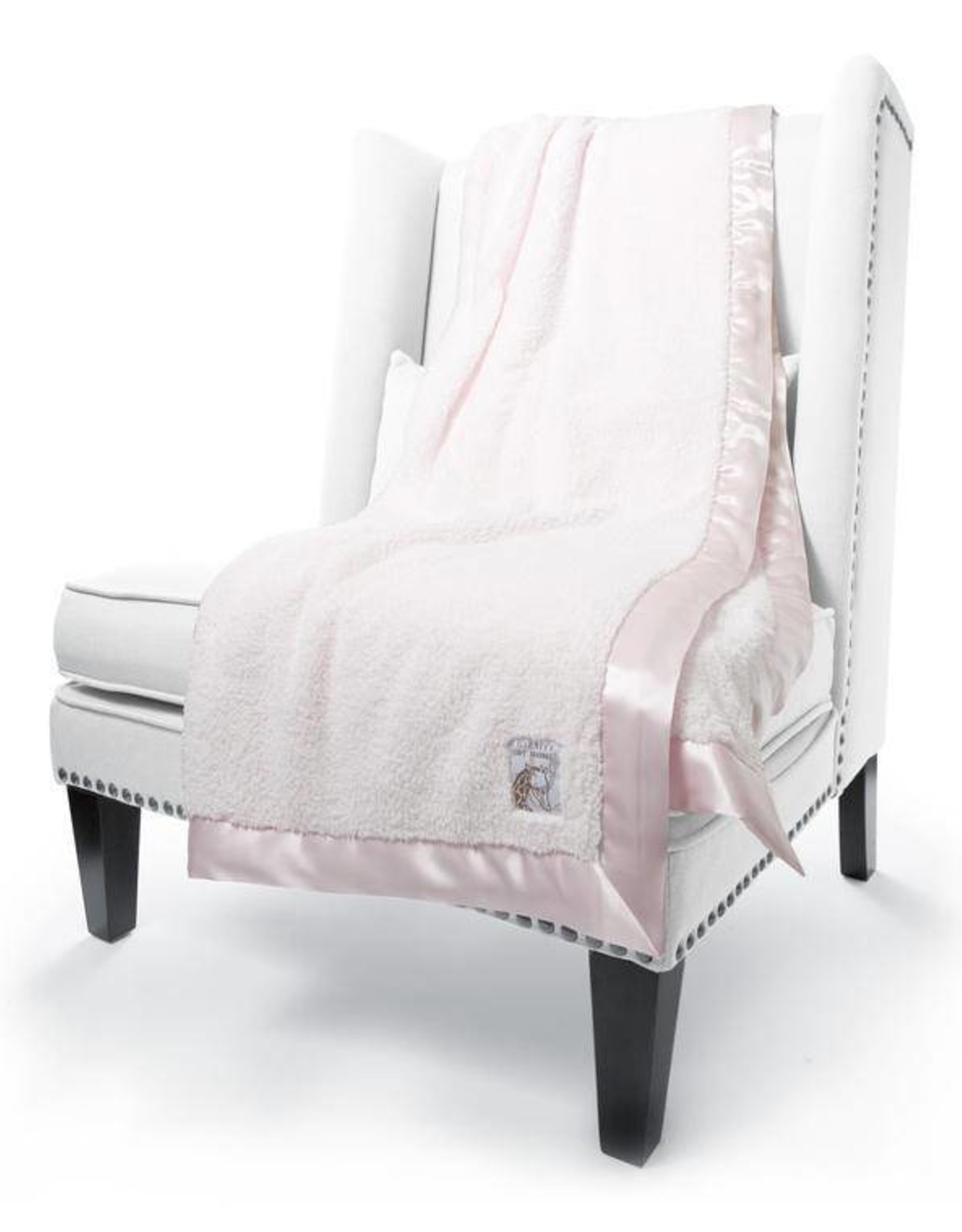 Little Giraffe Chenille Throw Pink 45"x59" xx
