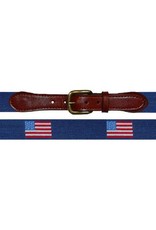 Smather's & Branson Belt American Flag Navy