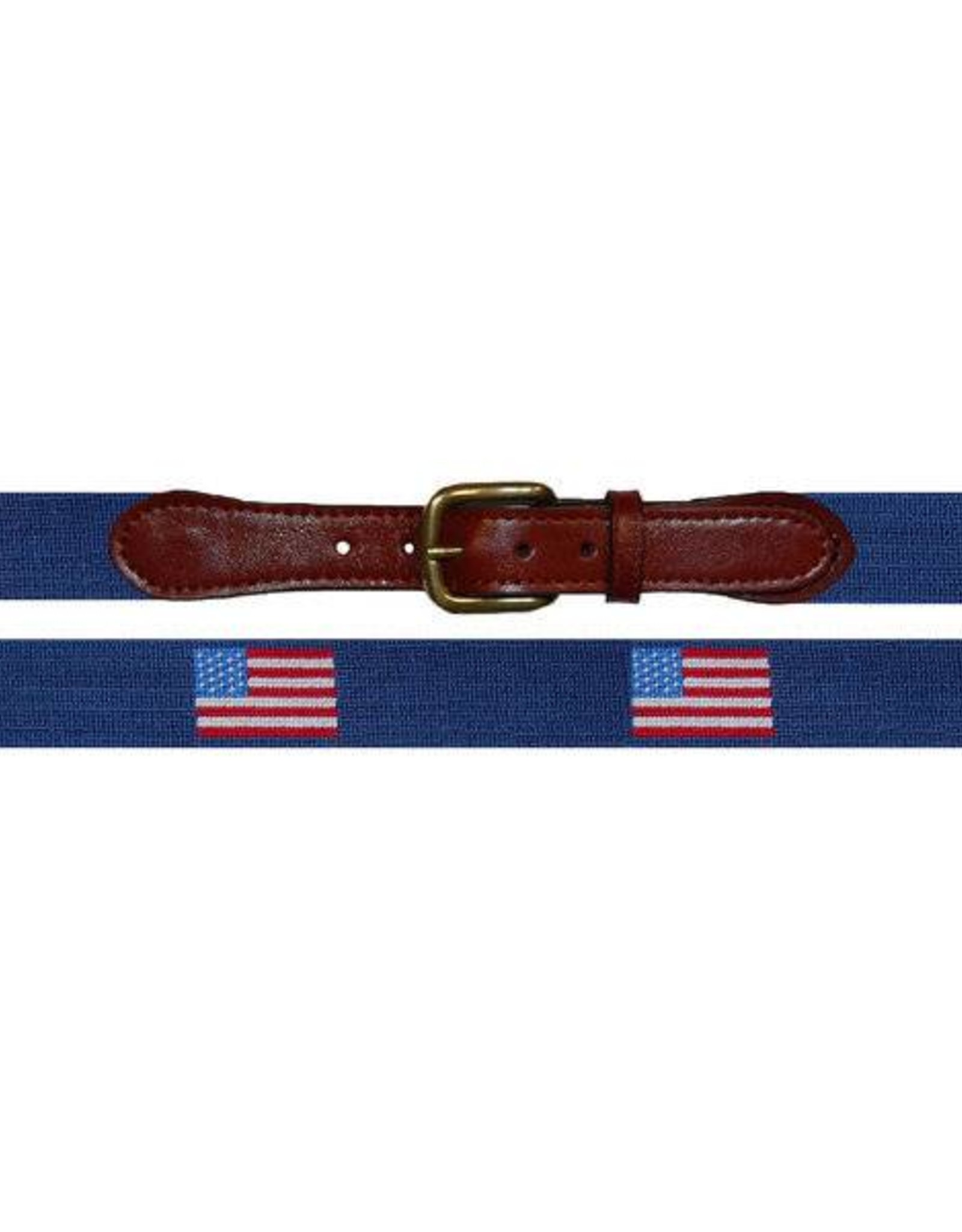 Smather's & Branson Belt American Flag Navy