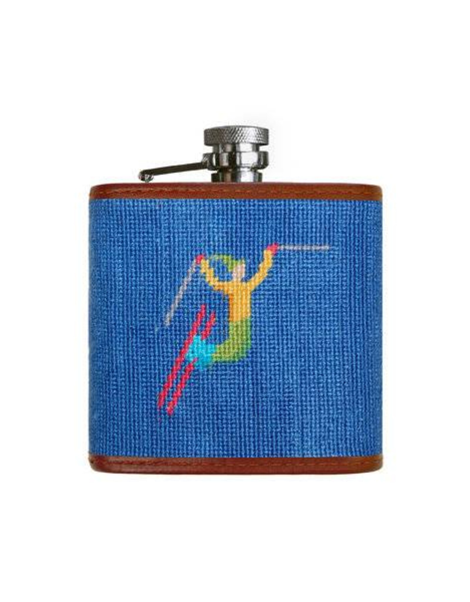 Smather's & Branson Flask Ski Tricks Cobalt