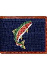Smather's & Branson Bi-Fold Wallet Trout & Fly