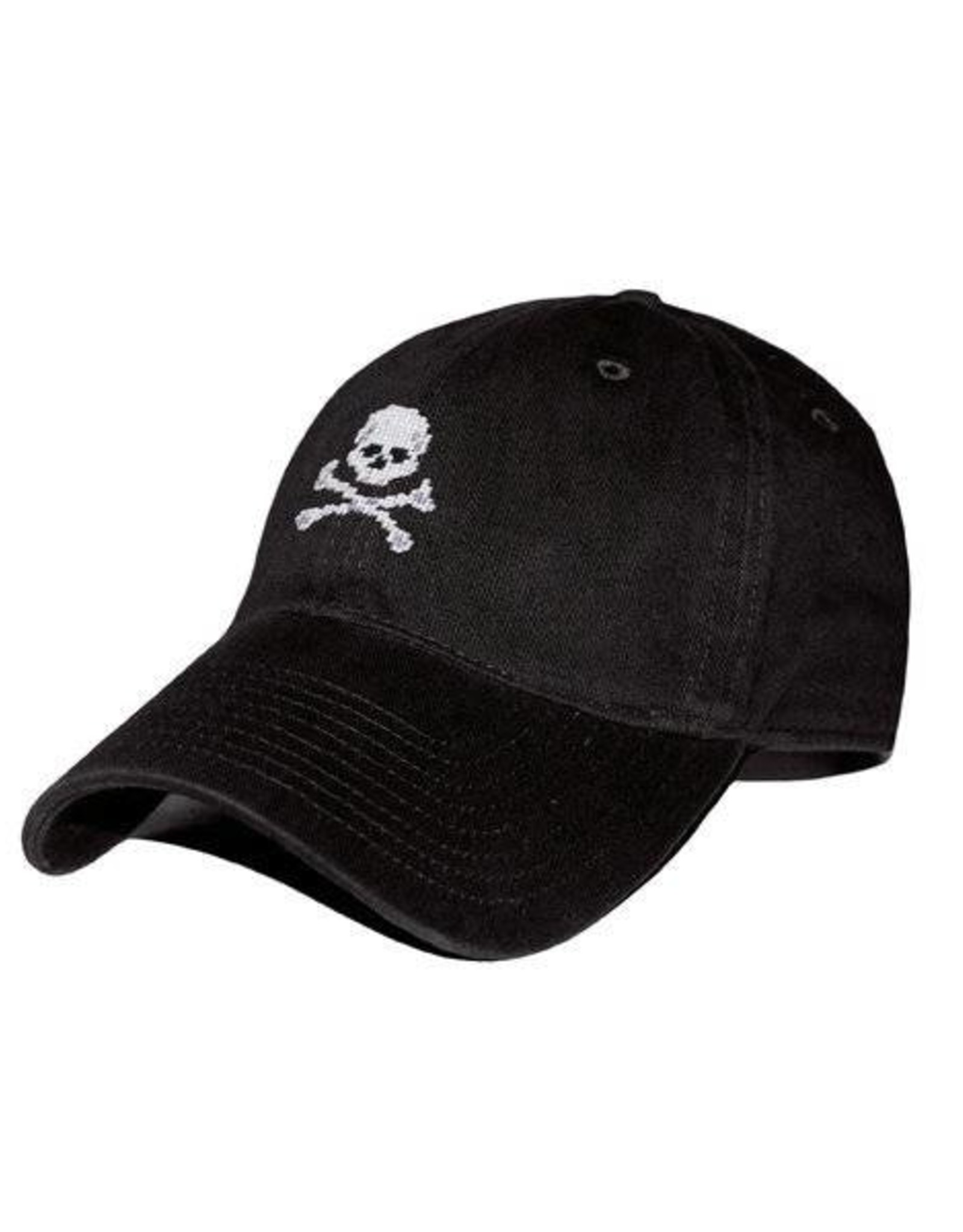Smather's & Branson Hat Jolly Roger Black