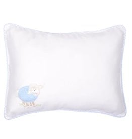 Three Marthas Baby Pillow Blue Lamb