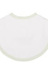 Three Marthas Basic Bib Green Stripe