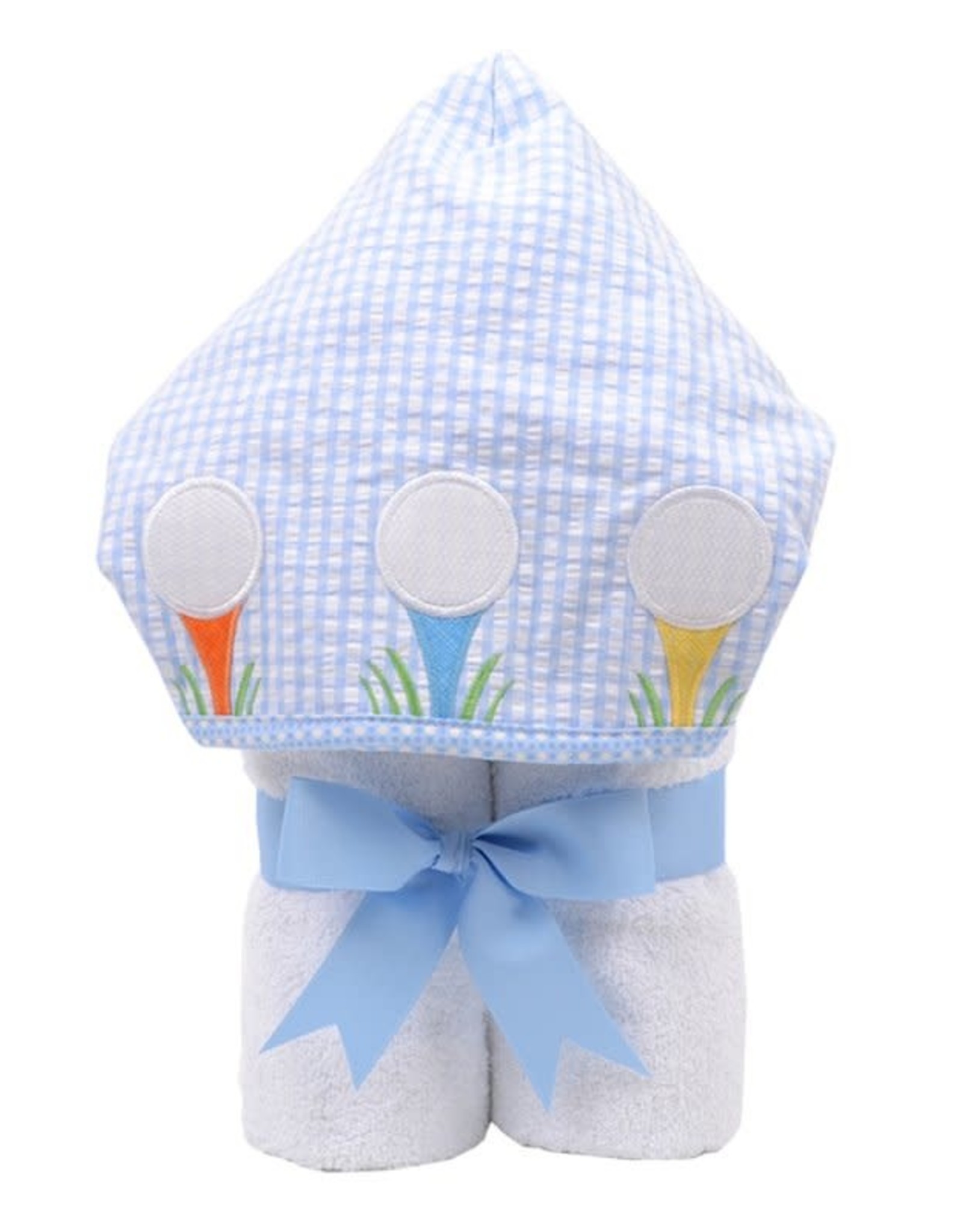 Three Marthas EveryKid Towel   Blue Golf