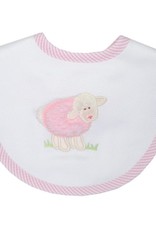 Three Marthas Medium Bib Pink Lamb xx Three Marthas Medium Bib Pink Lamb xx