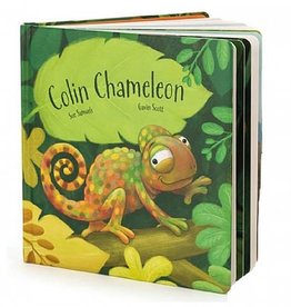 Jelly Cat Colin the Chameleon Book