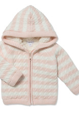 Angel Dear Sherpa Hoodie Pale Pink