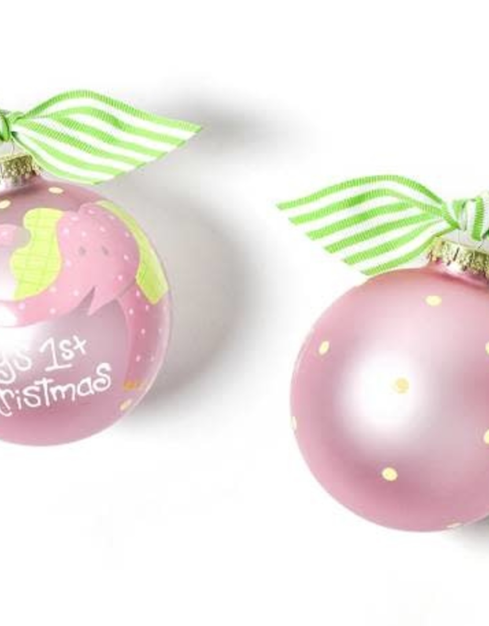 Coton Colors Ornament First Elephant Girl
