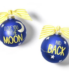 Moon & Back Ornament