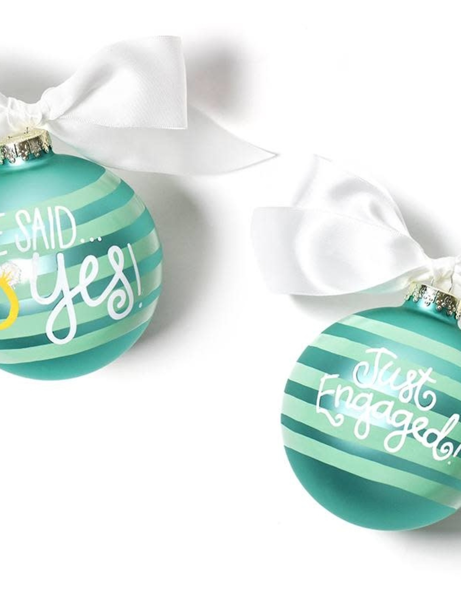 Coton Colors Ornament She said Yes
