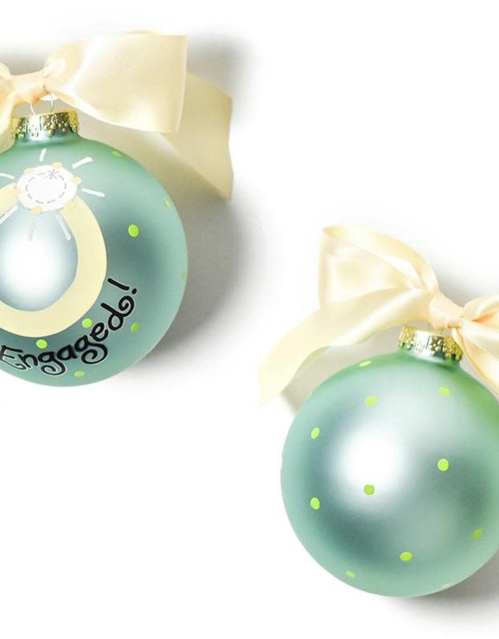 Coton Colors Ornament Just Engaged